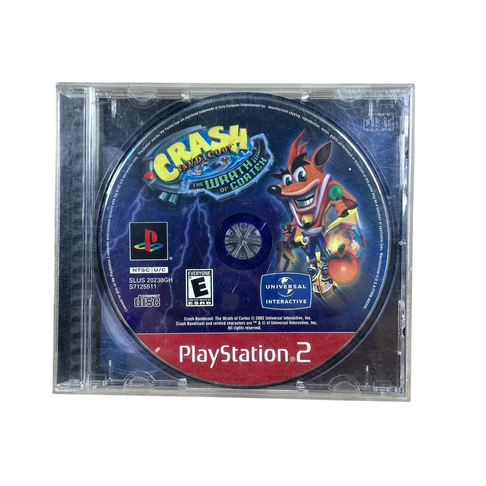 Crash Bandicoot The Wrath of Cortex Sony PlayStation 2, 2002‎ Ps2 - Disc Only